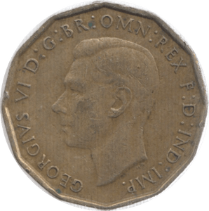 1942 THREEPENCE ( UNC ) - Threepence - Cambridgeshire Coins