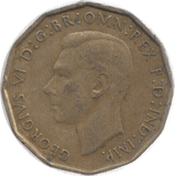 1942 THREEPENCE ( UNC ) - Threepence - Cambridgeshire Coins