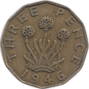 1942 THREEPENCE ( UNC ) - Threepence - Cambridgeshire Coins