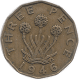 1942 THREEPENCE ( UNC ) - Threepence - Cambridgeshire Coins