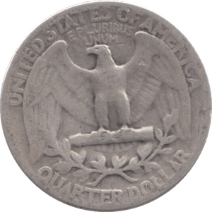 1942 USA SILVER 1/4 DOLLAR - SILVER WORLD COINS - Cambridgeshire Coins