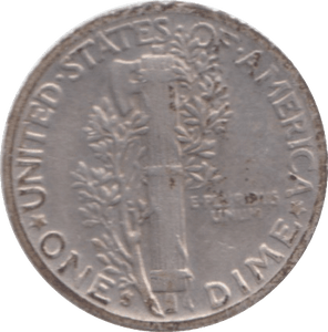 1942 USA SILVER DIME 10 CENTS - SILVER WORLD COINS - Cambridgeshire Coins