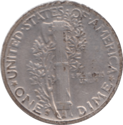 1942 USA SILVER DIME 10 CENTS - SILVER WORLD COINS - Cambridgeshire Coins