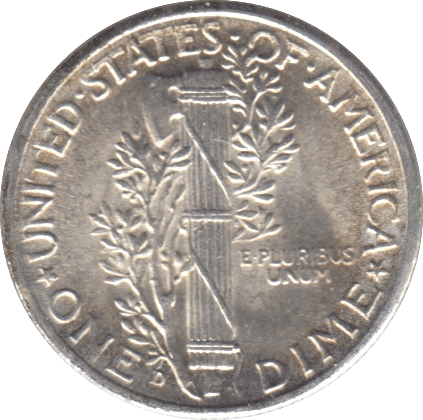 1942 USA SILVER DIME DENVER MINT - SILVER WORLD COINS - Cambridgeshire Coins