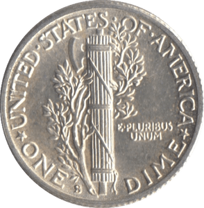 1942 USA SILVER DIME SAN FRANCISCO MINT - SILVER WORLD COINS - Cambridgeshire Coins