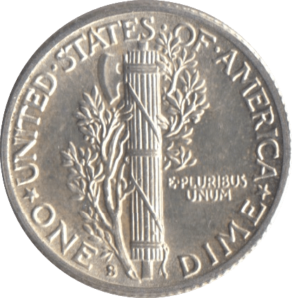 1942 USA SILVER DIME SAN FRANCISCO MINT - SILVER WORLD COINS - Cambridgeshire Coins