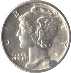 1942 USA SILVER DIME SAN FRANCISCO MINT - SILVER WORLD COINS - Cambridgeshire Coins