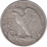1942 USA SILVER HALF DOLLAR - WORLD COINS - Cambridgeshire Coins