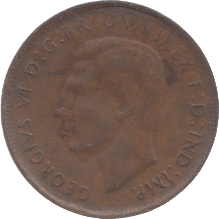 1943 AUSTRALIA PENNY - WORLD COINS - Cambridgeshire Coins