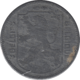 1943 BELGIUM ONE FRANC - WORLD COINS - Cambridgeshire Coins