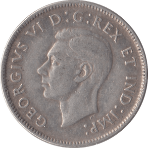 1943 CANADA SILVER 25 CENTS - SILVER WORLD COINS - Cambridgeshire Coins
