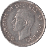 1943 CANADA SILVER 25 CENTS - SILVER WORLD COINS - Cambridgeshire Coins