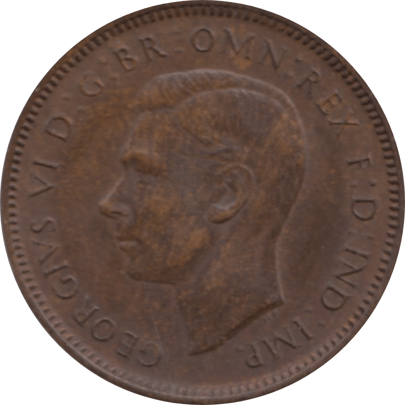 1943 FARTHING 2 ( BU ) 15 - Farthing - Cambridgeshire Coins