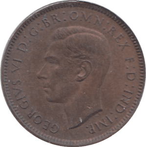 1943 FARTHING ( UNC ) - Farthing - Cambridgeshire Coins