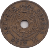 1943 ONE PENNY SOUTHERN RHODESIA / ZIMBABWE - WORLD COINS - Cambridgeshire Coins