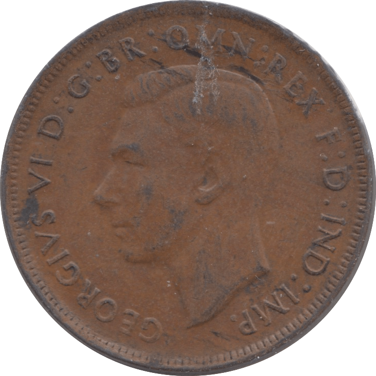 1943 PENNY AUSTRALIA - WORLD COINS - Cambridgeshire Coins