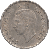 1943 SILVER 2 1/2 SHILLING SOUTH AFRICA - SILVER WORLD COINS - Cambridgeshire Coins