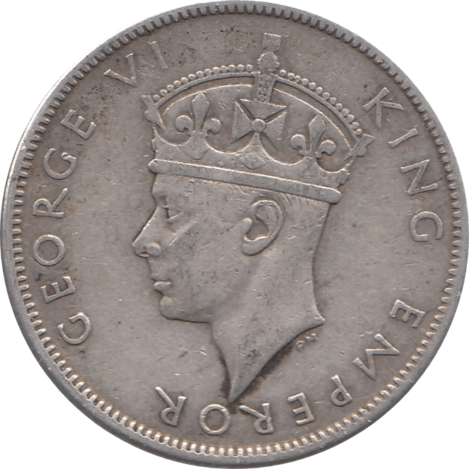 1943 SILVER FLORIN FIJI REF H81 - SILVER WORLD COINS - Cambridgeshire Coins