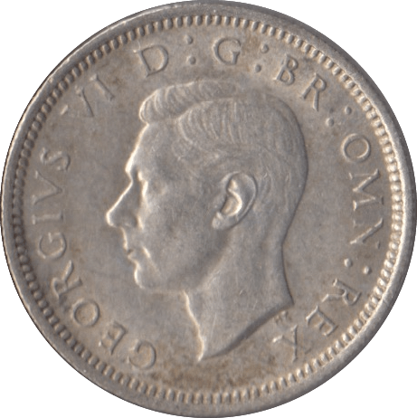 1943 SIXPENCE ( EF ) - Sixpence - Cambridgeshire Coins