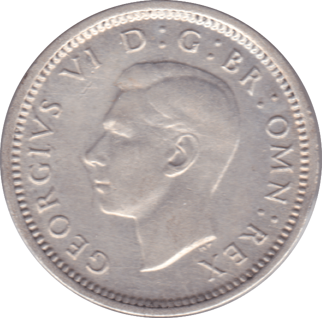 1943 THREEPENCE ( AUNC ) - Threepence - Cambridgeshire Coins