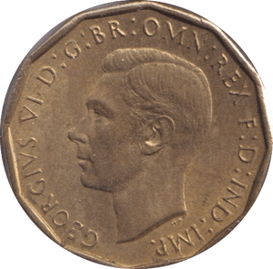 1943 THREEPENCE ( UNC ) - Threepence - Cambridgeshire Coins