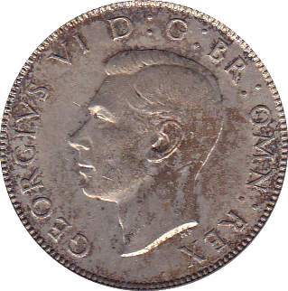 1943 TWO SHILLINGS ( UNC ) - Two SHILLINGS - Cambridgeshire Coins