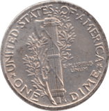 1943 USA SILVER DIME 10 CENTS - SILVER WORLD COINS - Cambridgeshire Coins