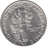 1943 USA SILVER DIME DENVER MINT - SILVER WORLD COINS - Cambridgeshire Coins