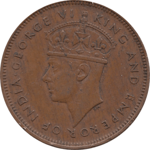 1944 5 CENTS MAURITIUS REF H153 - WORLD COINS - Cambridgeshire Coins