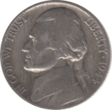 1944 5 CENTS USA - WORLD COINS - Cambridgeshire Coins