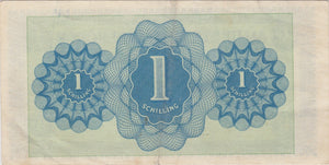 1944 AUSTRIAN ALLIED MILITARY BANKNOTE 1 SCHILLING REF 1374 - World Banknotes - Cambridgeshire Coins