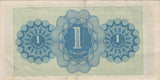 1944 AUSTRIAN ALLIED MILITARY BANKNOTE 1 SCHILLING REF 1374 - World Banknotes - Cambridgeshire Coins