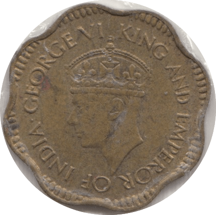 1944 CEYLON 2 CENTS - WORLD COINS - Cambridgeshire Coins