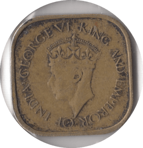 1944 CEYLON 5 CENTS - WORLD COINS - Cambridgeshire Coins