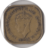 1944 CEYLON 5 CENTS - WORLD COINS - Cambridgeshire Coins