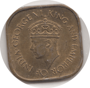 1944 CEYLON 5 CENTS - WORLD COINS - Cambridgeshire Coins