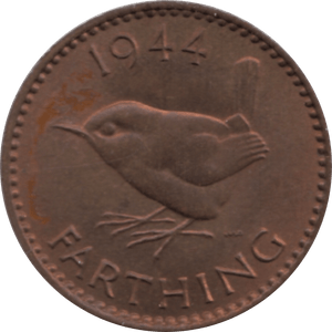 1944 FARTHING 2 ( BU ) 13 - Farthing - Cambridgeshire Coins