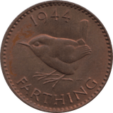 1944 FARTHING 2 ( BU ) 13 - Farthing - Cambridgeshire Coins