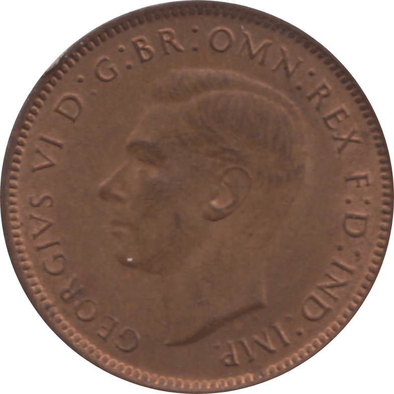 1944 FARTHING 2 ( UNC ) 14 - Farthing - Cambridgeshire Coins