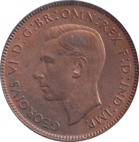 1944 FARTHING ( UNC ) - Farthing - Cambridgeshire Coins