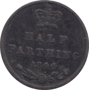 1944 HALF FARTHING ( FINE ) 4 - Half Farthing - Cambridgeshire Coins