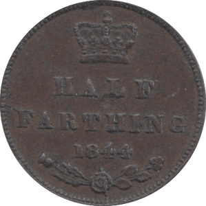 1944 HALF FARTHING ( VF ) 4 - Half Farthing - Cambridgeshire Coins