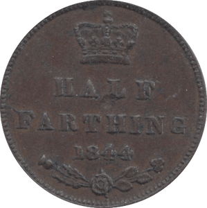 1944 HALF FARTHING ( VF ) 4 - Half Farthing - Cambridgeshire Coins