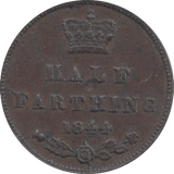 1944 HALF FARTHING ( VF ) 4 - Half Farthing - Cambridgeshire Coins