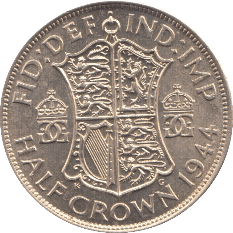 1944 HALFCROWN ( BU ) 4 - HALFCROWN - Cambridgeshire Coins