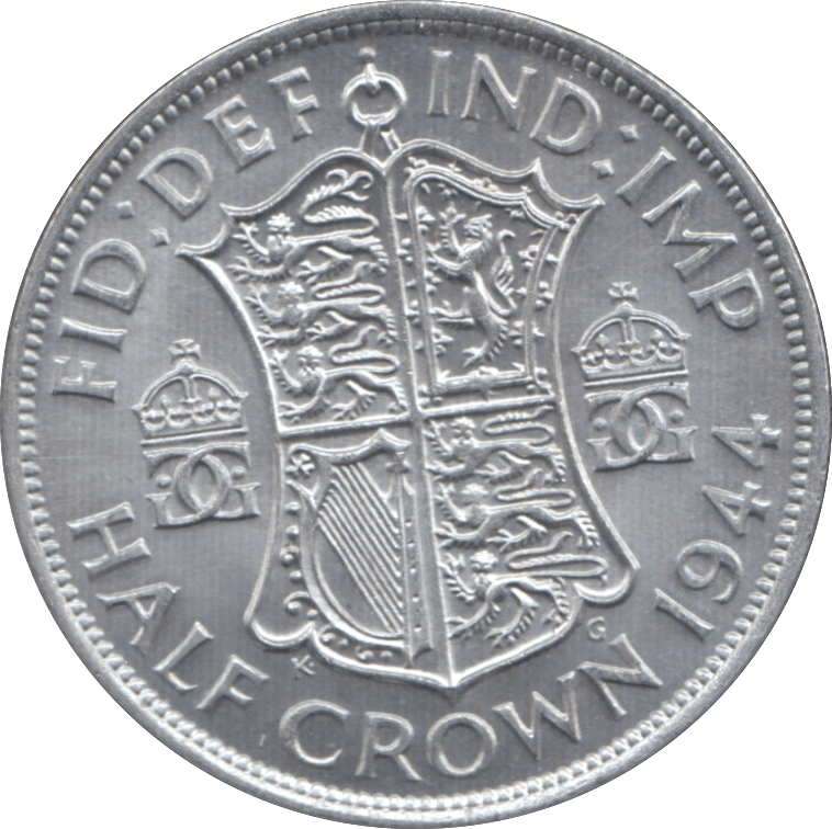 1944 HALFCROWN ( BU ) - Halfcrown - Cambridgeshire Coins
