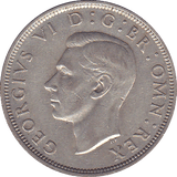 1944 HALFCROWN ( EF ) - Halfcrown - Cambridgeshire Coins