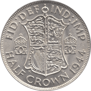 1944 HALFCROWN ( UNC ) - Halfcrown - Cambridgeshire Coins