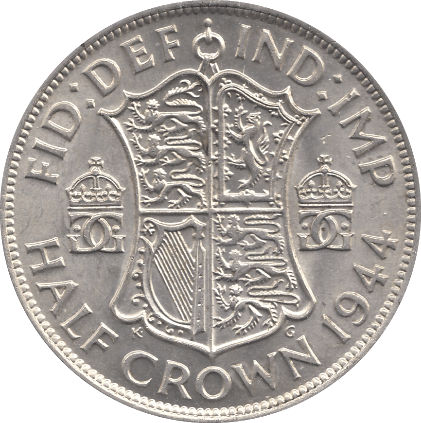 1944 HALFCROWN ( UNC ) - Halfcrown - Cambridgeshire Coins