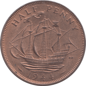 1944 HALFPENNY ( BU ) - Halfpenny - Cambridgeshire Coins